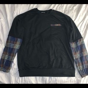 Long sleeve crew neck